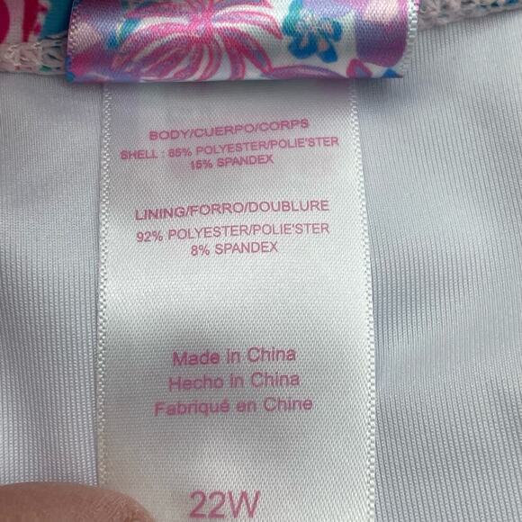 Stella‎ Parker Plus Size Swim/Bikini Bottom Floral Print - Picture 9 of 9